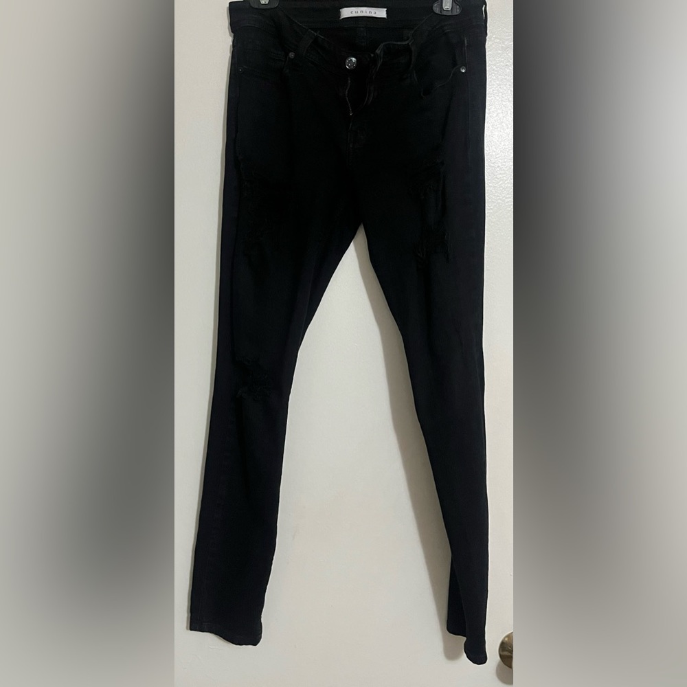 Black Women’s Skinny Jeans - Unbranded